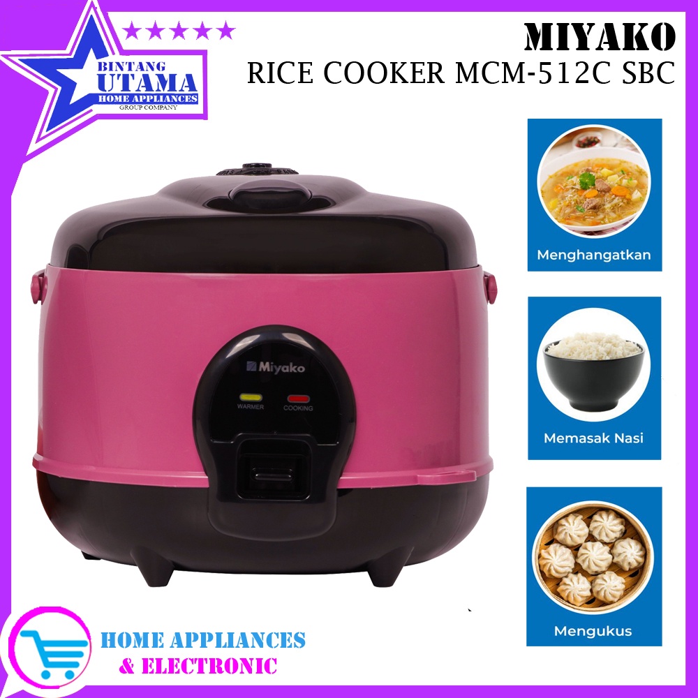 (COD) MAGIC COM / RICE COOKER MIYAKO MCM606B SBC / MCM 606B SBC / MCM512C SBC / MCM 512C SBC (TERMUR