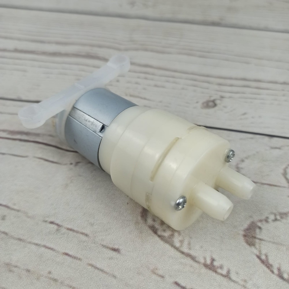 r3w LifeTech Pompa Air Elektrik DC Micro Water Pump 12V - 365B-7 - White