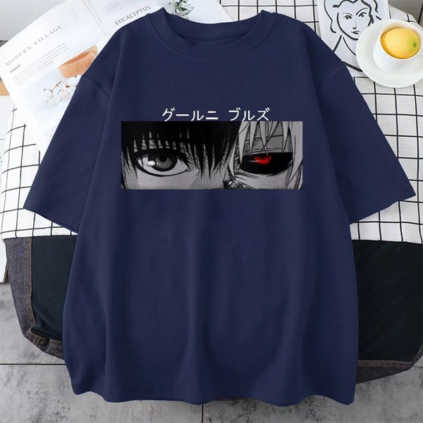 BRIGO Kaos Oversize TOKYO GHOUL ANIME II Kaos Jumbo Size Pria &amp; Wanita II Kaos Oversize Print DTF