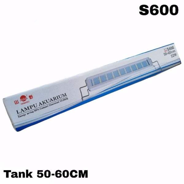 Lampu Yamano S600 S 600 LED Aquarium Atas Akuarium 50-60 cm 60cm Murah