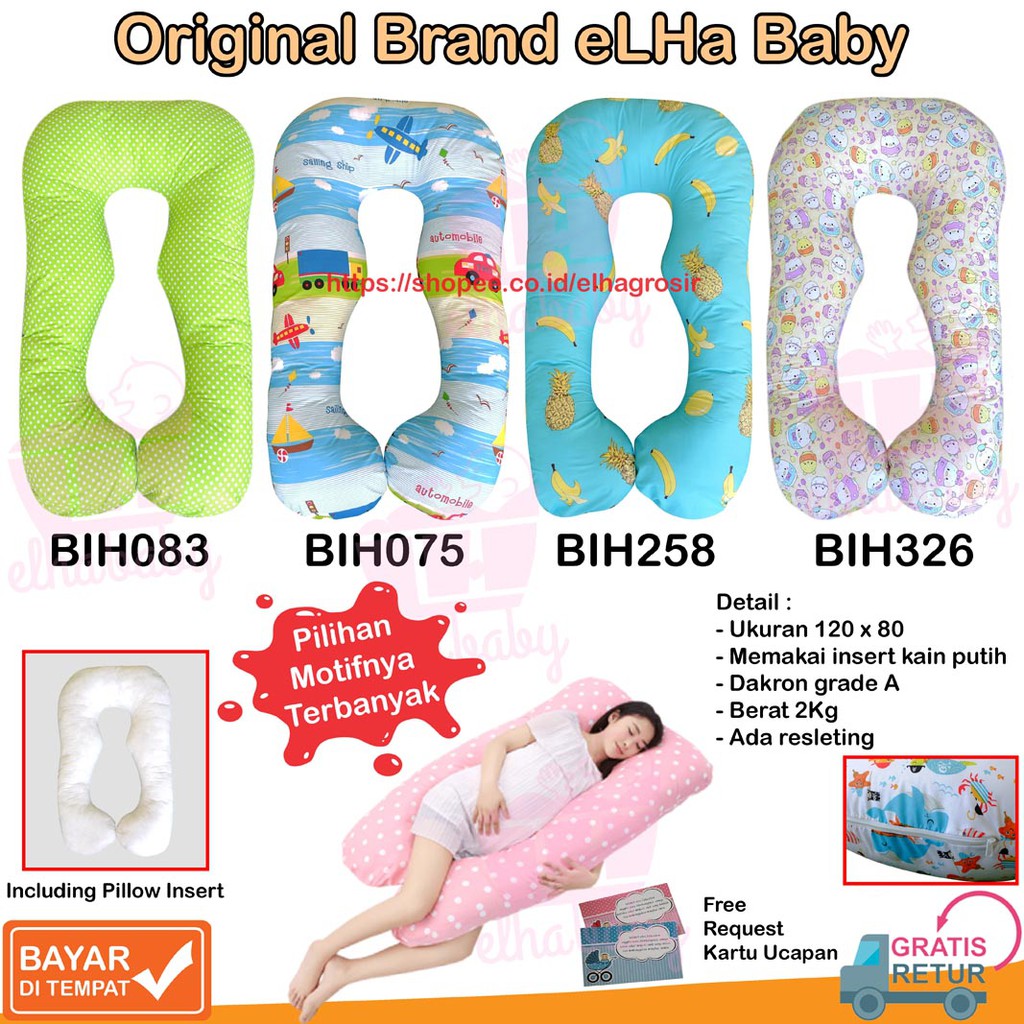 Bantal Hamil Murah Bantal Ibu Hamil Maternity Pillow Perlengkapan Ibu Hamil Karakter