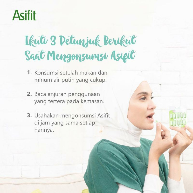 Asifit 30 Kaplet ED 02/2025 | Pelancar Asi