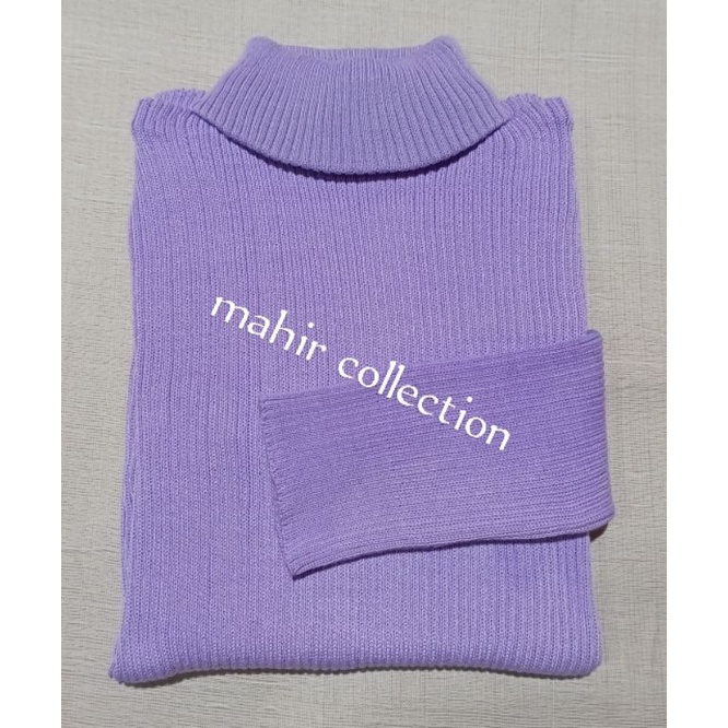 SWEATER RAJUT ANAK KERAH TINGGI/ATASAN RAJUT ANAK KERAH TINGGI/PRETTY TURTLLE NECK/KERAH TINGGI ANAK PREMIUM