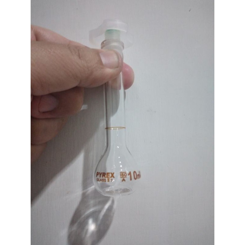 Labu ukur Pyrex 10 ml