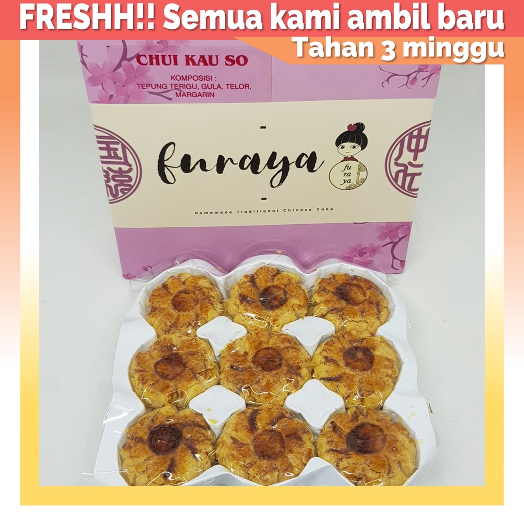 

Chui Kao So FURAYA Vakum / Kue Kering Mentega oleh oleh Khas Medan