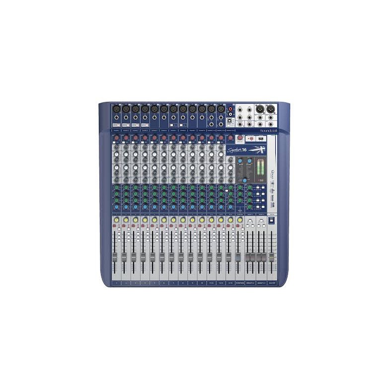 mixer soundcraft signature 16 original . mixer 16 channel original
