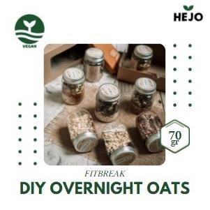 

Promo Awal tahun Fitbreak - DIY Overnight Oats / Snack Oat Sarapan Sehat Rendah Kalori Promo Awal tahun