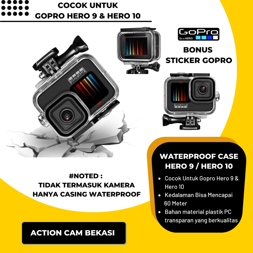 Jual Underwater Waterproof Case Gopro Hero 9 Dan Hero 10 Casing Anti