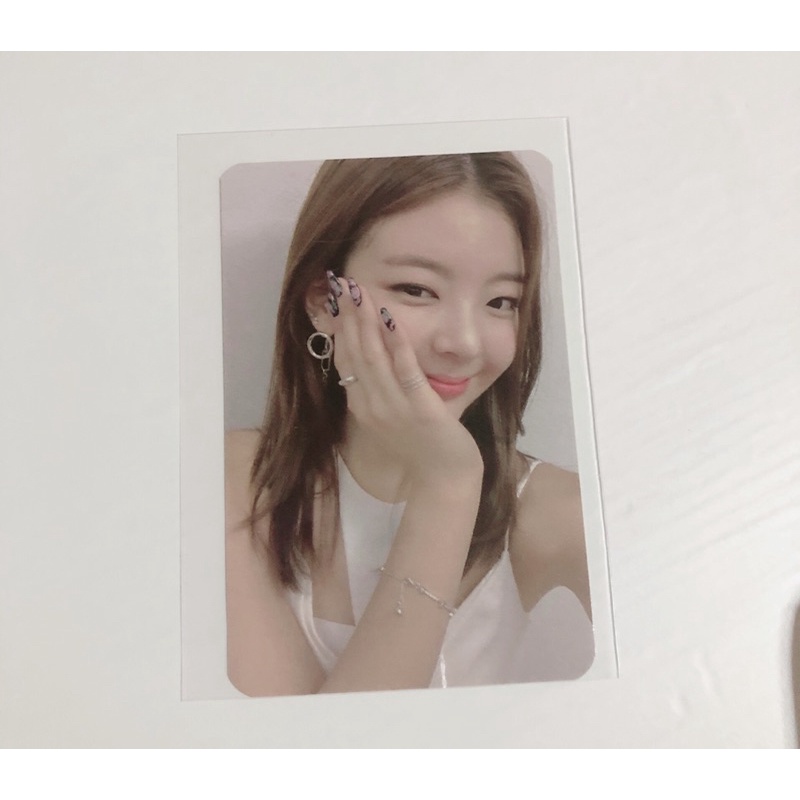 LIA ITZY MMT PHOTOCARD