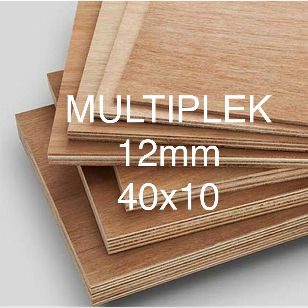 triplek / multiplek 12mm (40x10)cm, plywood 12mm