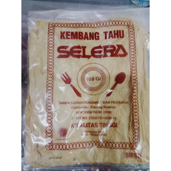 

Kembang tahu selera sendok garpu 100gr