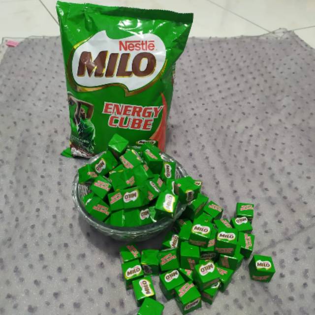 

Milo cube cemilan kekinian