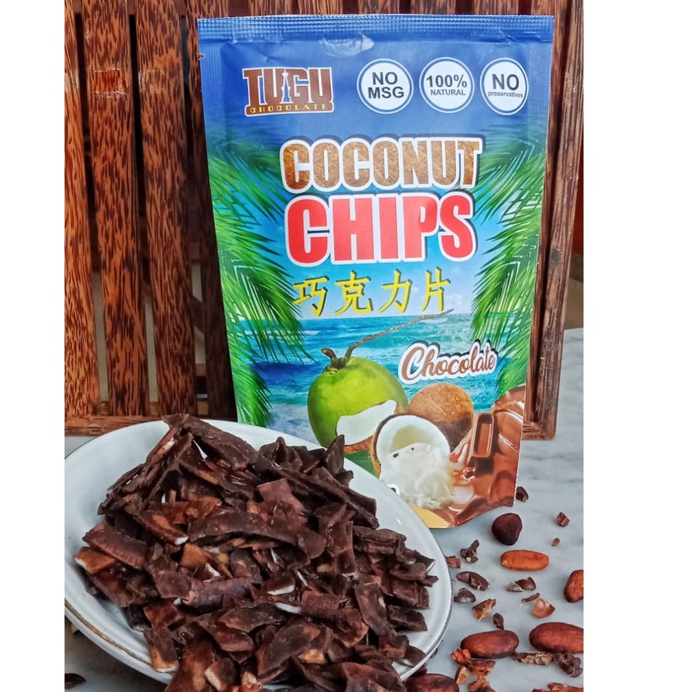 

Keripik kelapa cokelat 80gr