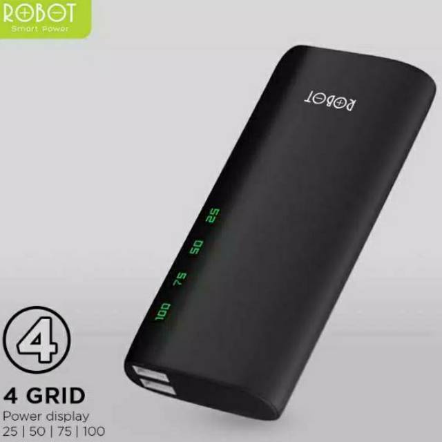 Powerbank 10000mah Robot RT130 ORIGINAL Power bank10000 mah