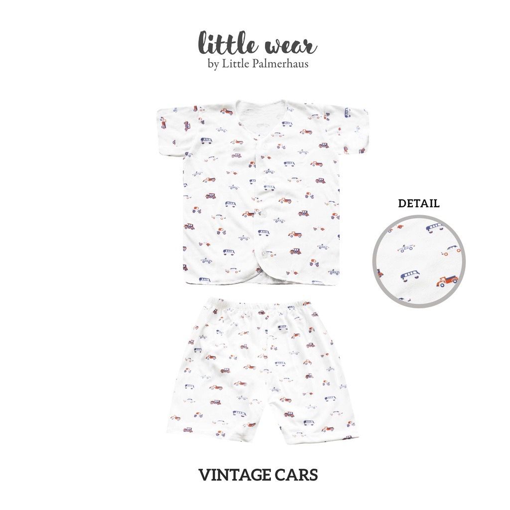 Little Palmerhaus Little Wear Short Sleeve Baju Bayi