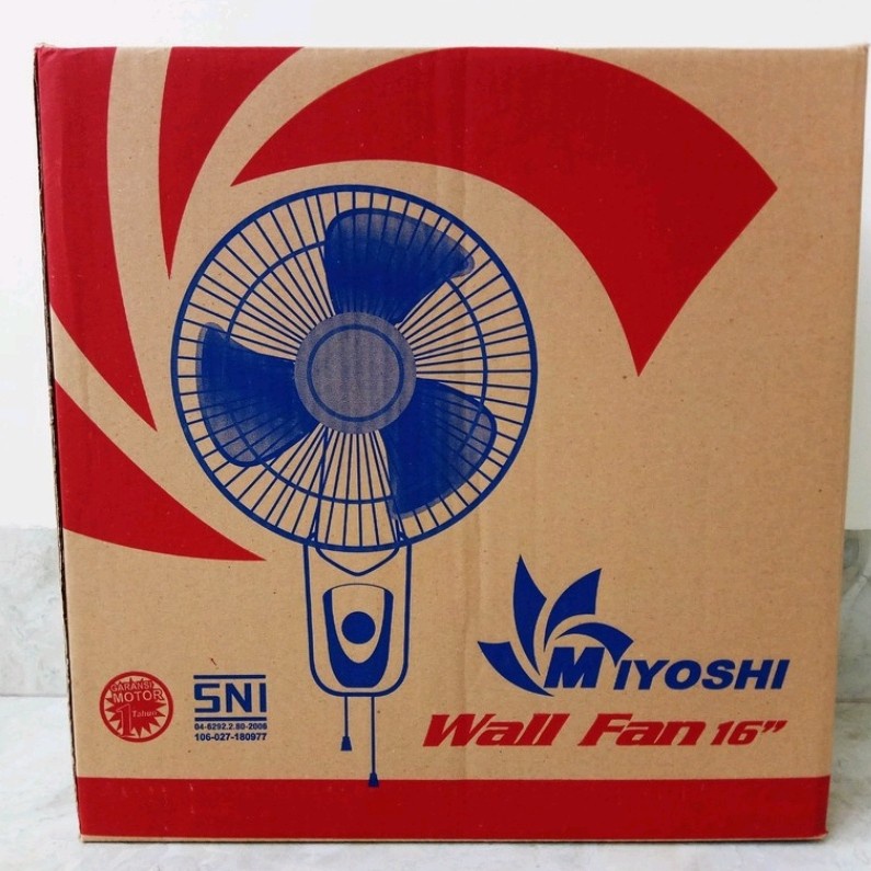 Wall Fan / Kipas Dinding Miyoshi 16&quot;