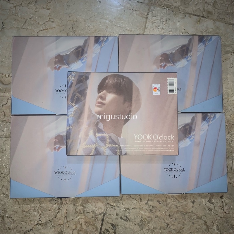 btob yook sungjae solo album yook o’clock album only yoc fullset minus photocard yook o clock