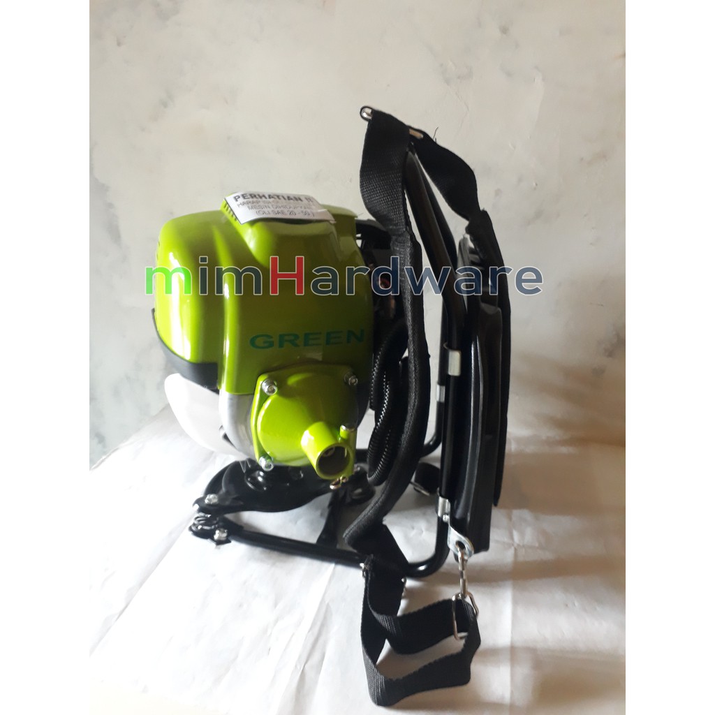 Mesin potong rumput / Brush cutter "4 tak" Green GB - 435
