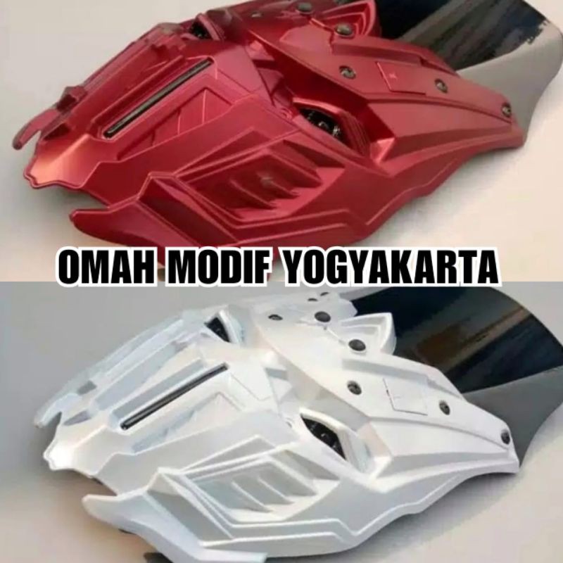 Windshield Tameng Kedok TRANSFORMER OPTIMUS NEW NMAX 2020