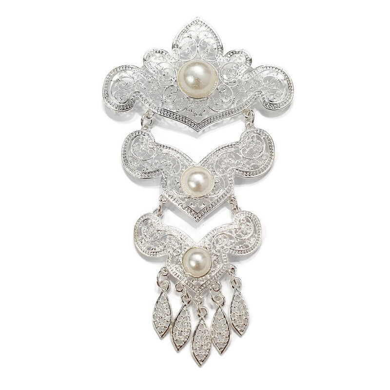 Bros Kebaya Etnik Kutubaru Susun 2/Bros Pesta Hijab Tingkat Tumpuk Yogja-Bestie A