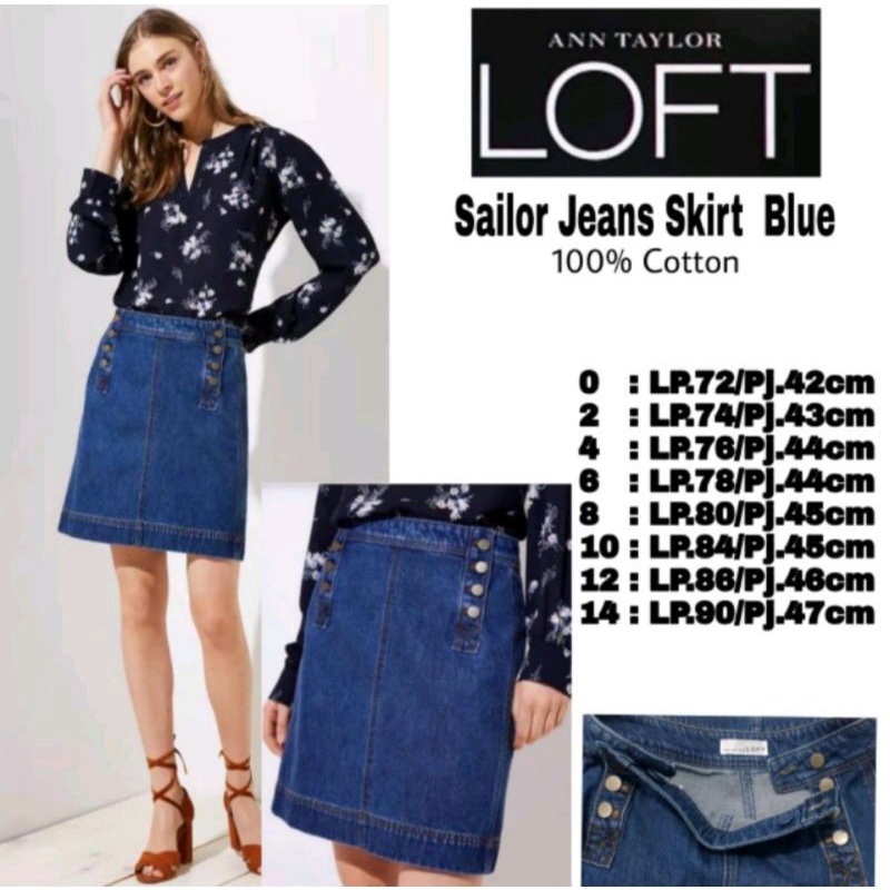Rok Jeans LOFT