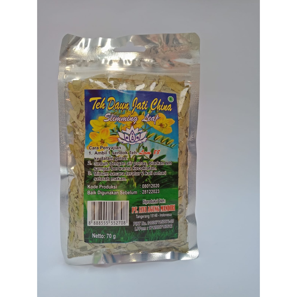 

teh jati cina teh pelangsing lam 88 70gram