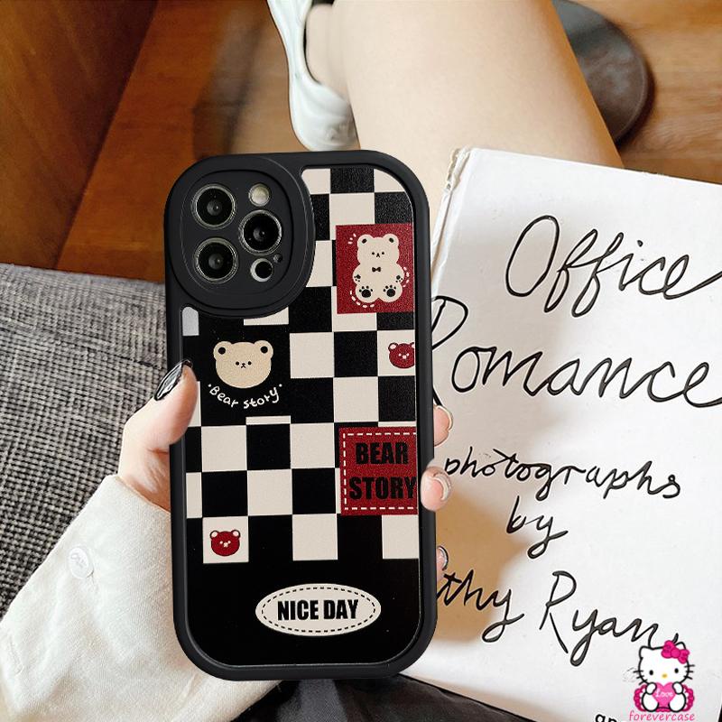 Soft Case TPU Kartun Beruang Cover Samsung A23 A33 A03s A02s A03 A13 A32 A53 A50 A50s A12 A30s A21s M23 A22 M22 A73 5G A51 A50s A11 A52 A5S A32S A11