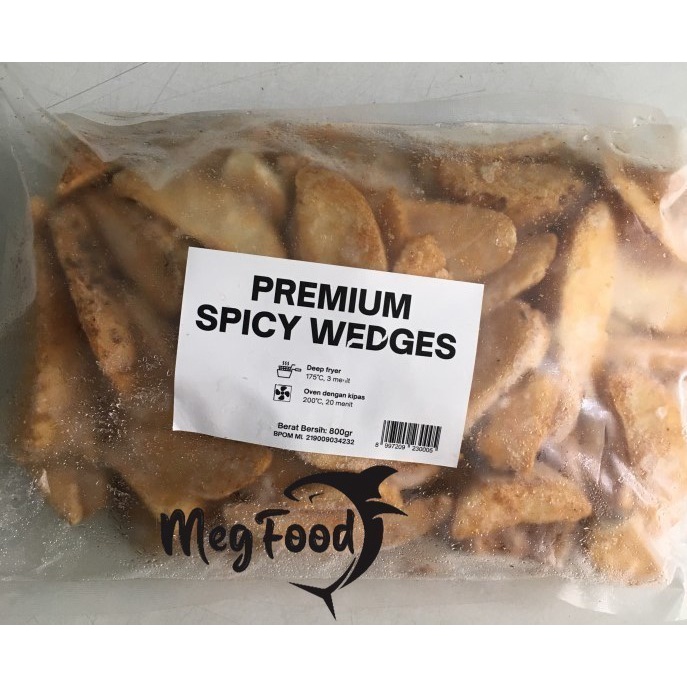 

Potato Premium Spicy Wedges 800 gr