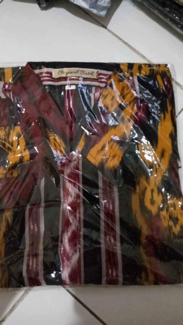 Couple Tunik Batik Motif Tenun #0268go