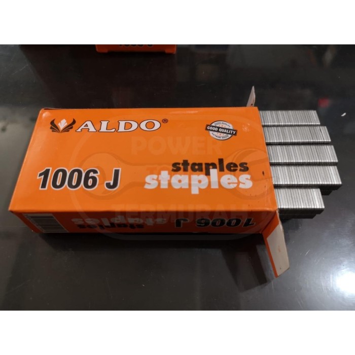 

ISI MESIN AIR STAPLER U 6 MM (1006 J) mata staples angin model U 1006J