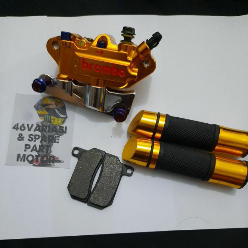 PAKET KALIPER HONDA METIC + HANDGRIP