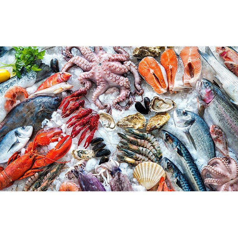 

Seafood (Ikan, Udang, Cumi dll)