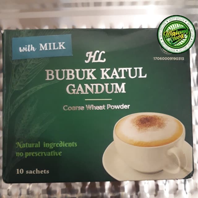 

HL BUBUK KATUL GANDUM WITH MILK (corse wheat powder) isi 10 sachets