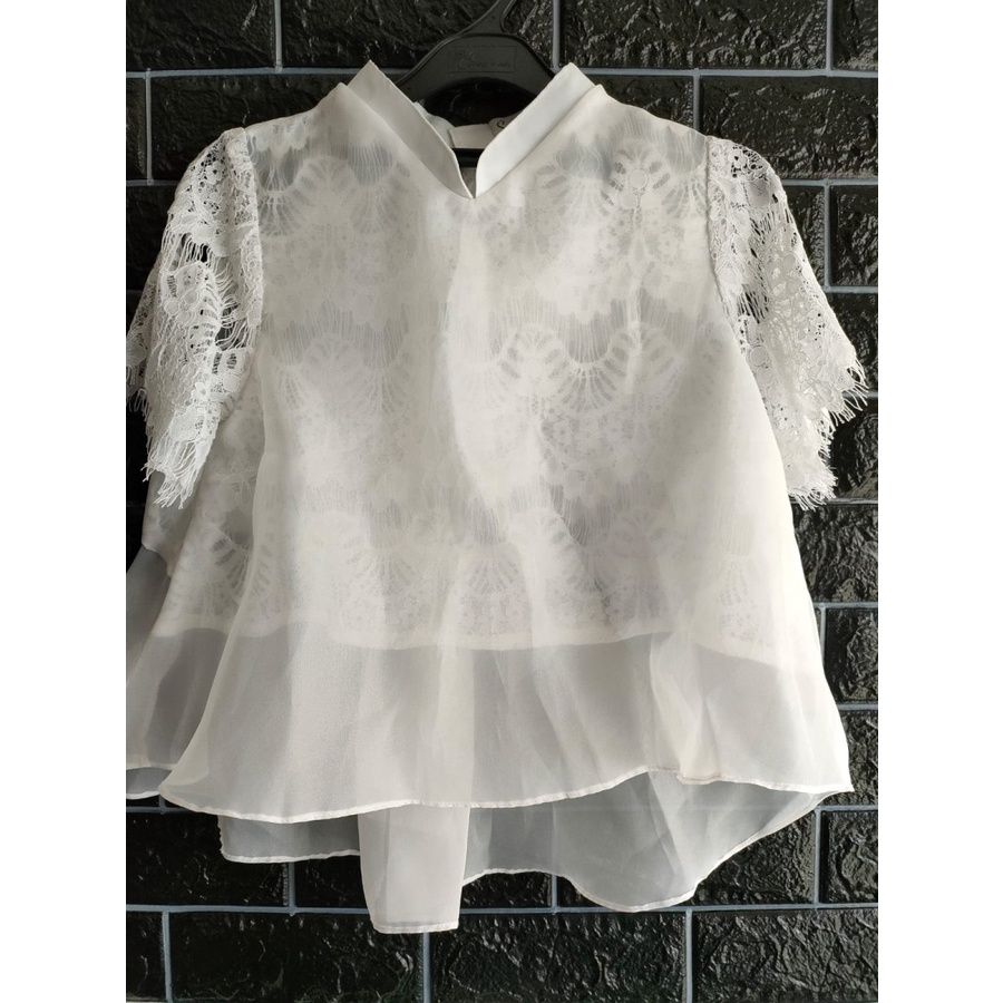 Baju brokat / Blouse wanita / baju atasan brokat / baju fashion second