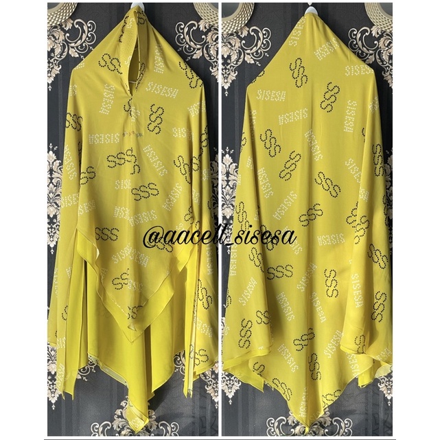 Sisesa khimar Berkha Yellow vol 2