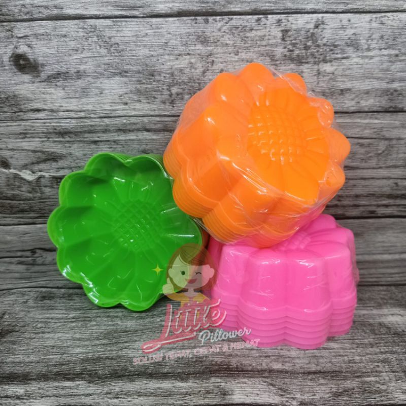 (SF) Cetakan Sunflower mini - cetakan puding matahari - cetakan bunga