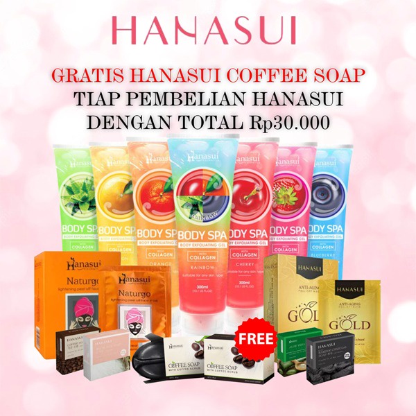 Hadiah hanasui soap