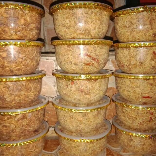 

Bawang goreng kriuk renyah gurih mantap cup 400 ml