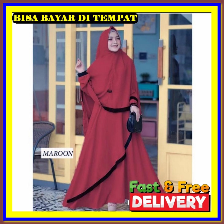 Games Remaja Lebaran Murah Ghamis Muslim Import Gmis Polos Terbaru 2022 Baju Mulsimah Polos Termurah