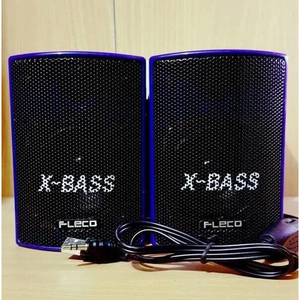 MURAH #DE040 / Speaker Aktif FLECO F-018 Digital Musik Audio Komputer