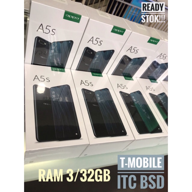 OPPO A5S RAM 3GB 32GB CPH1909 MERAH - BARU - 4230mAh - GARANSI RESMI OPPO 1 TAHUN