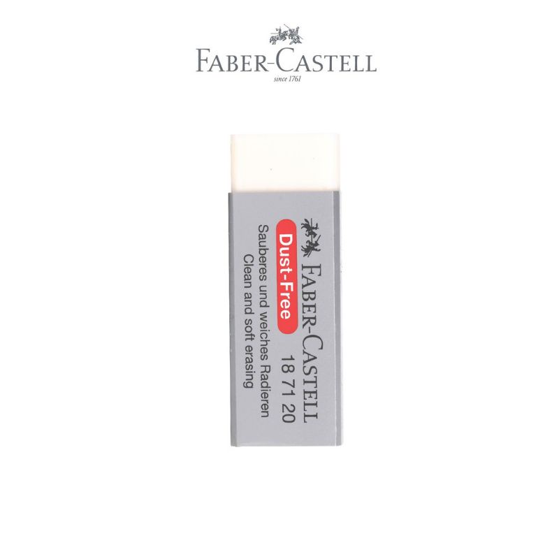 

Penghapus Faber Castell Besar Putih ( 1pk/20pcs )