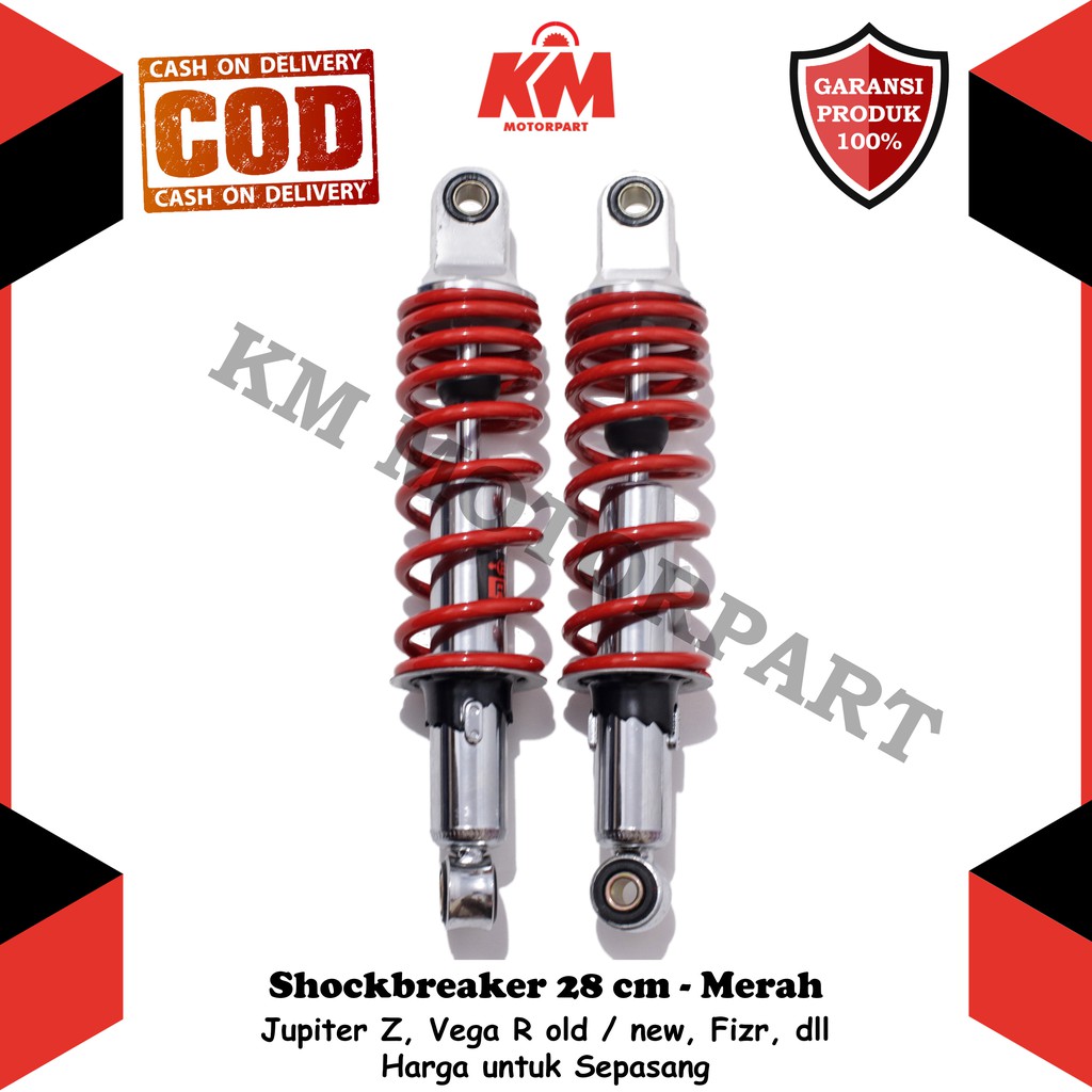 Shockbreaker Universal Motor Yamaha Bebek 28 cm - Jupiter Z Vega R Fizr Shock Breaker