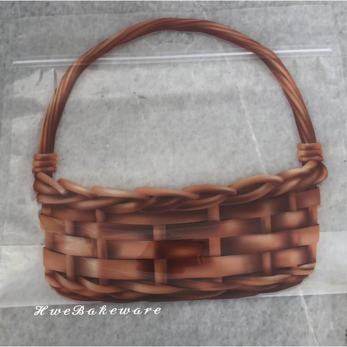 Plastik Roti Tawar ziplock tebal - keranjang