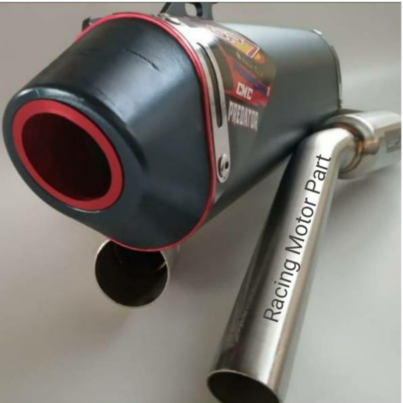 Knalpot Gp7 CNC Predator KLX 150 Dtracker 150 Standar Competition Original Gp7