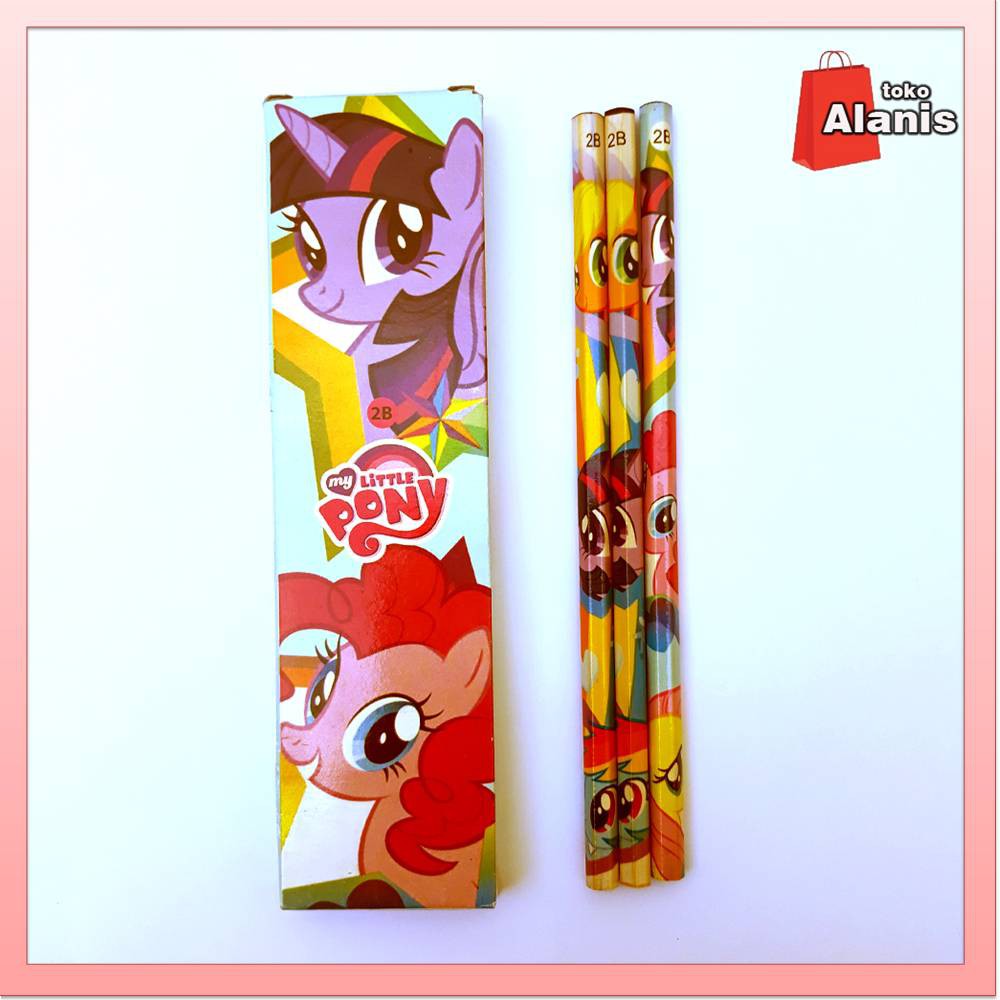 

Alat Tulis Pensil 2B Bergambar Little Pony Tsum Tsum Avengers Murah