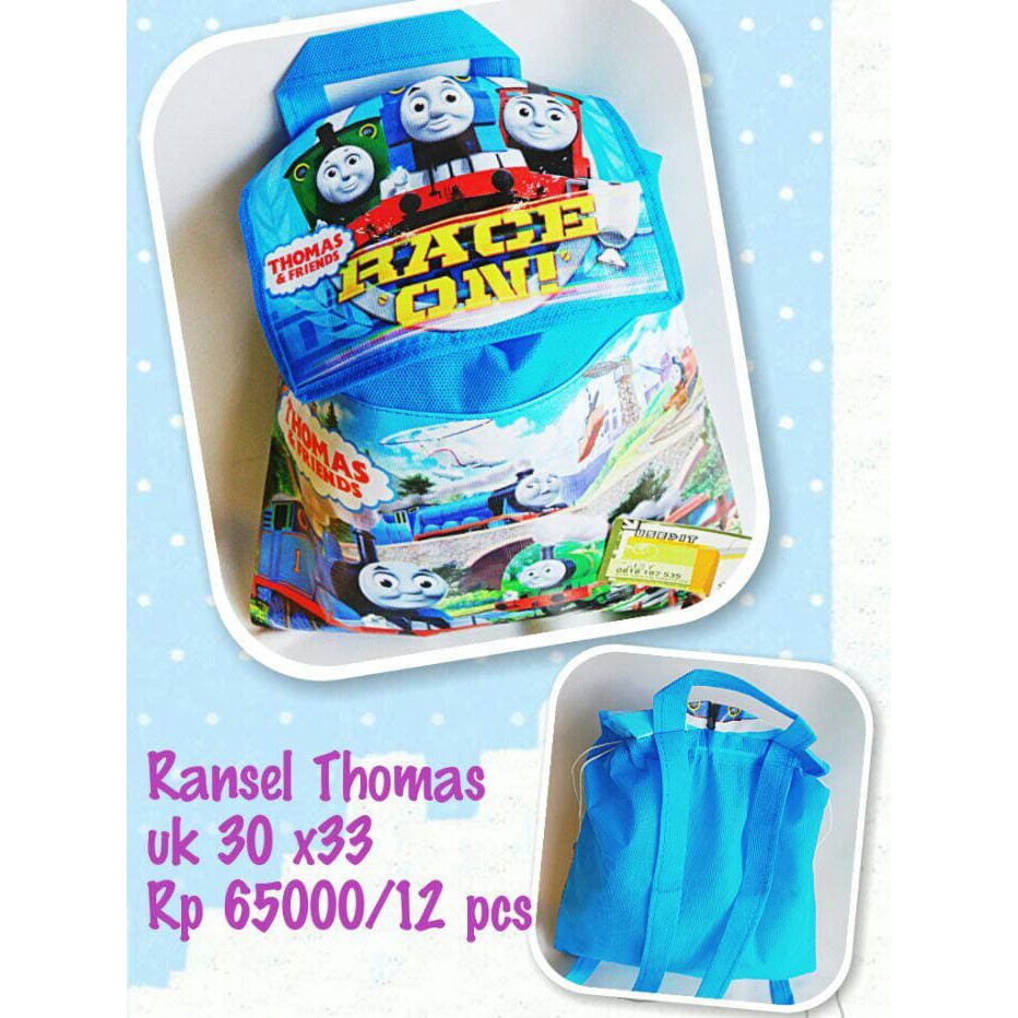 souvenir tas ultah ransel thomas