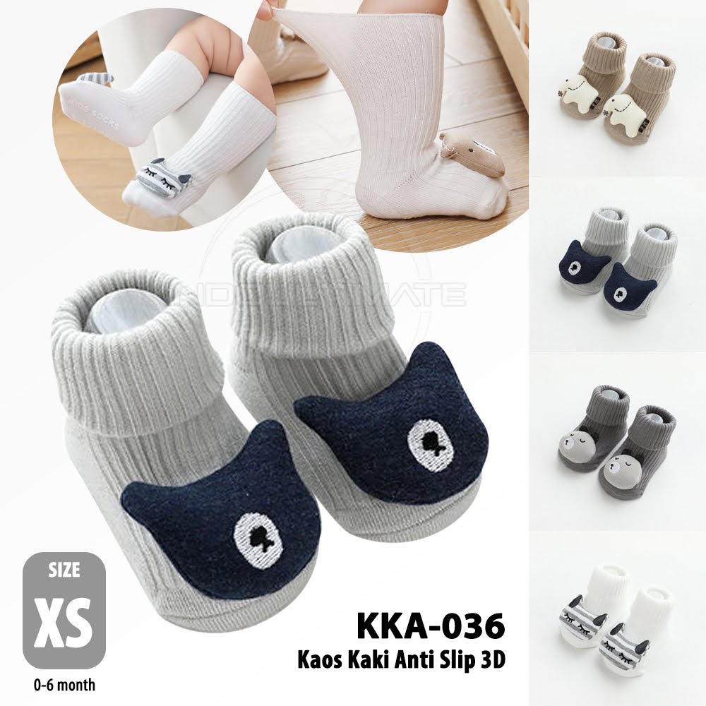 KKA-036 Alas Kaki Pelindung Kaki Kid Sock Anak Foot Cover Kaus Kaki Kaos Kaki Sekolah Kaos Kaki Anak