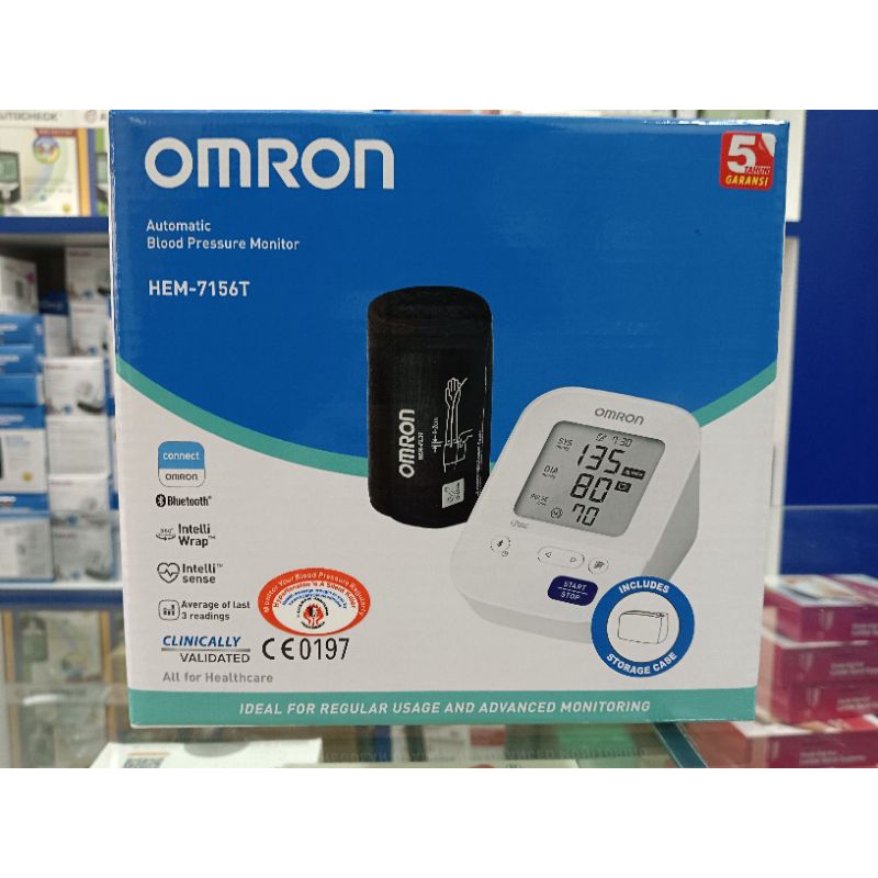 Omron Tensi Digital HEM-7156T+Bluetooth/Tensi darah digital/Omron