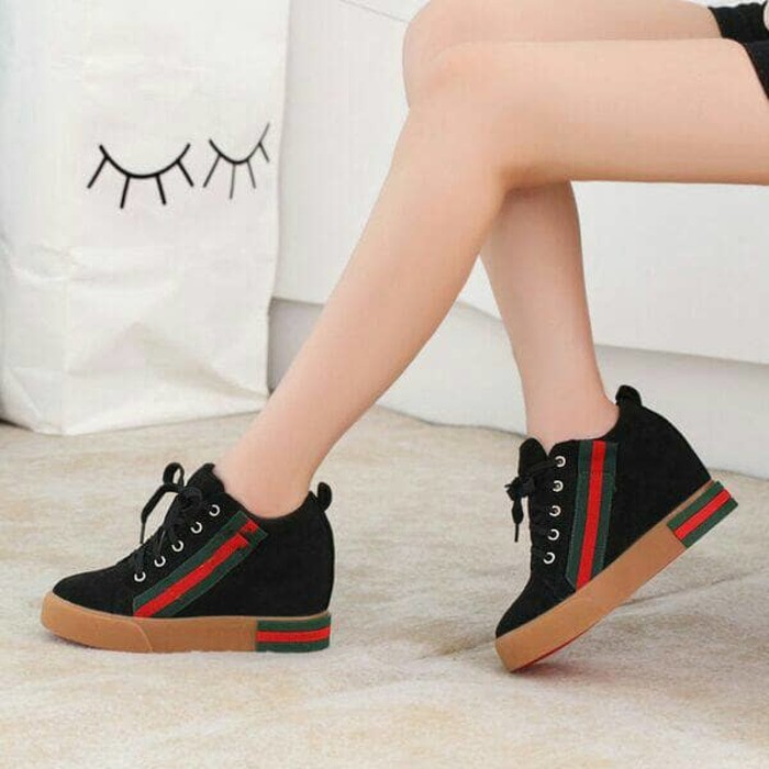 Sepatu Boots boot Wanita Wedges import heels sepatu panjang sneakers murah 2018 SEPATU WANITA BOOTS